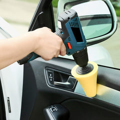 5pcs Polishing Cone Sponge Buffing For Car Wheel Hub Care Metal Polish