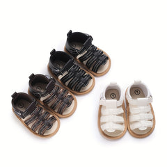 Breathable Open Toe Sandals for Baby Girls - Anti Slip Lightweight Sandals