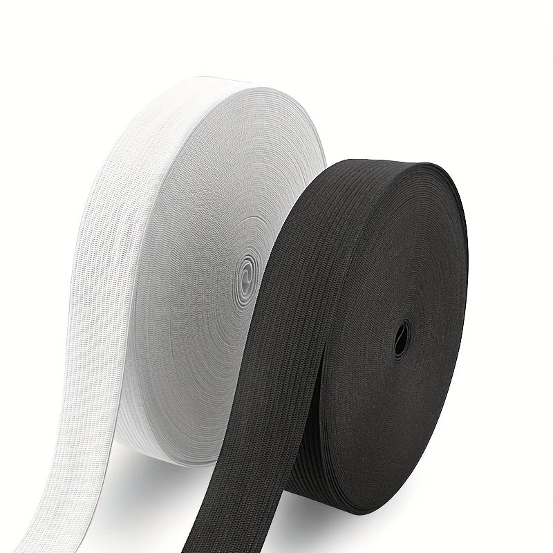 10m Elastic Band & 2 Rubber Band for Wide Flat Pants Waist
