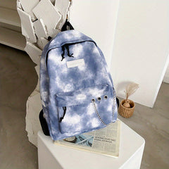 Tie Dye Backpack Large Capacity Casual Backpack for Men and Women