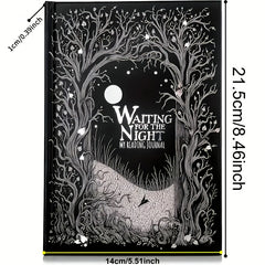 Moonlit Gothic Hardcover Diary - Waiting for Night Reading