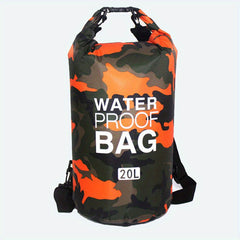 Waterproof PVC Backpack Camouflage Bag for Outdoor Activities