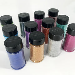 Fine Chunky Glitter 1 OZ Shaker Container Bag Metallic Holografic Face Paint