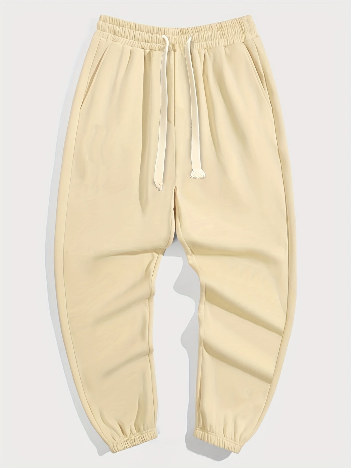 Men's Drawstring Sweatpants Loose Fit Joggers Spring Autumn