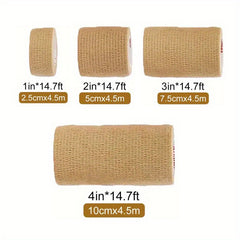 Shockproof Self Adhesive Bandage Wrap for Sports Fitness and Tattoos