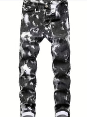 Men's Slim Fit Retro Stretch Jeans - All Seasons