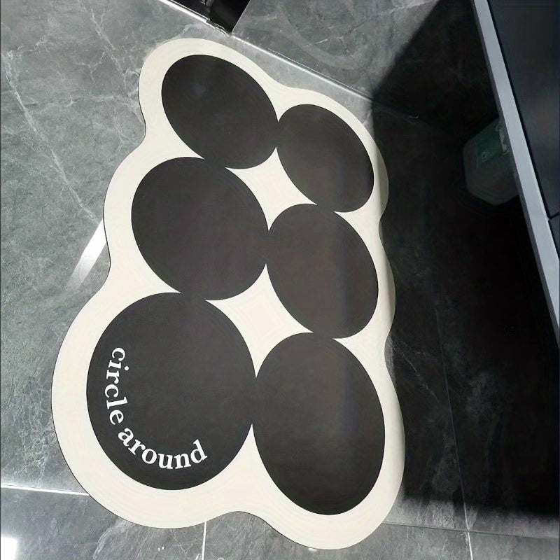 Soft Non-slip Diatom Mud Floor Mat Quick-drying Bath Rug