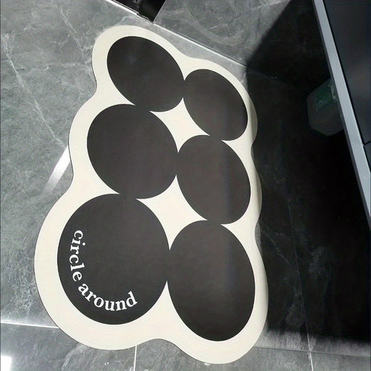 Soft Non-slip Diatom Mud Floor Mat Quick-drying Bath Rug