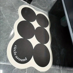 Soft Non-slip Diatom Mud Floor Mat Quick-drying Bath Rug