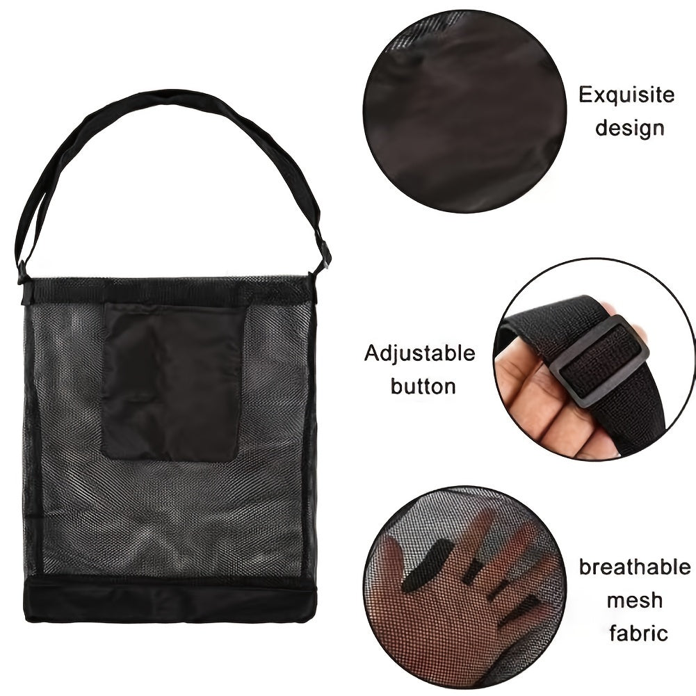 Foldable Mushroom Bag Strap Storage Pouch