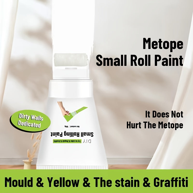 Wall Repair Paste Small Roller Brush Graffiti Repair Paste