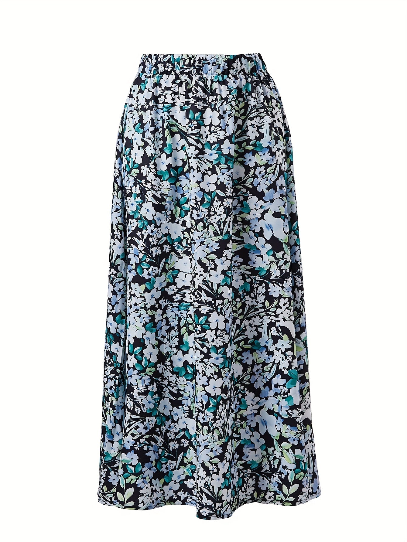 Floral Print Maxi Skirt - Spring & Summer Style