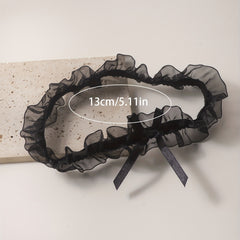 Elastic Lace Band With Bowknot for Wedding