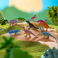 32pcs Mini Solid Dinosaur Models Action Figures Collection Toys Educational Gift