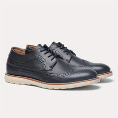 Men's Brogue Derby Shoes Non Slip Dress Shoes For Wedding Business