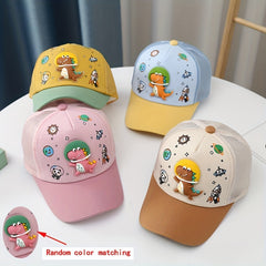 Boys Dinosaur Mesh Baseball Cap Adjustable Breathable Sun Hat