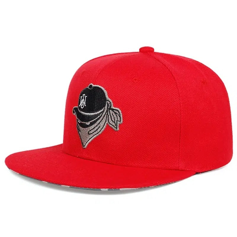 Men's Adjustable Flat Brim Hip Hop Hat