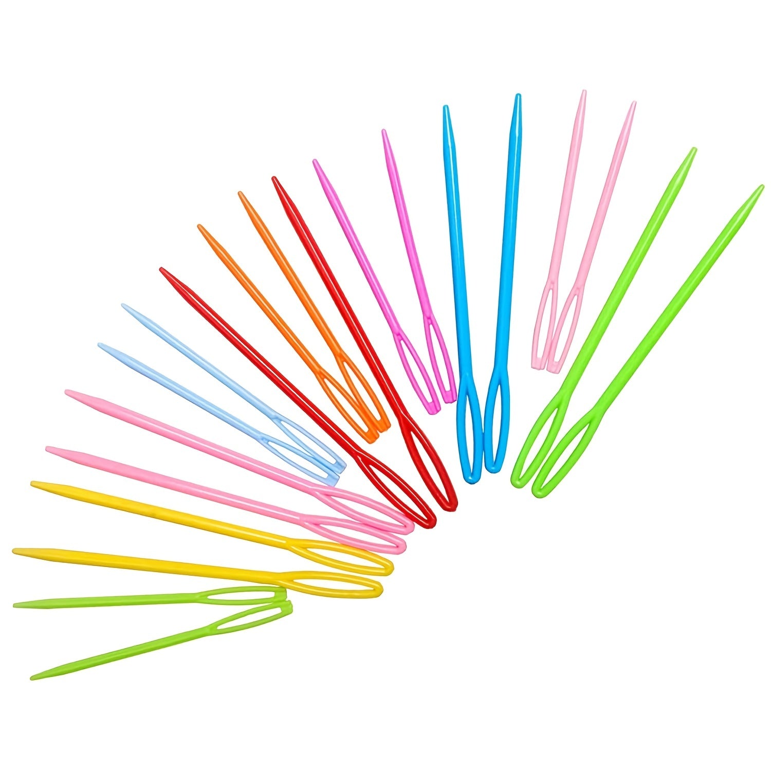 20pcs Plastic Knitting Needles DIY Materials Knitting Needles