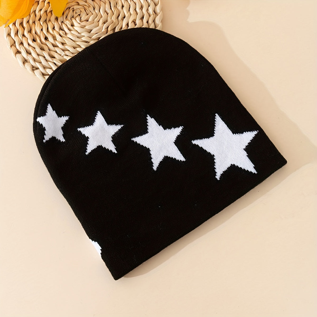Men's Winter Knitted Beanie Hat Warm Hat