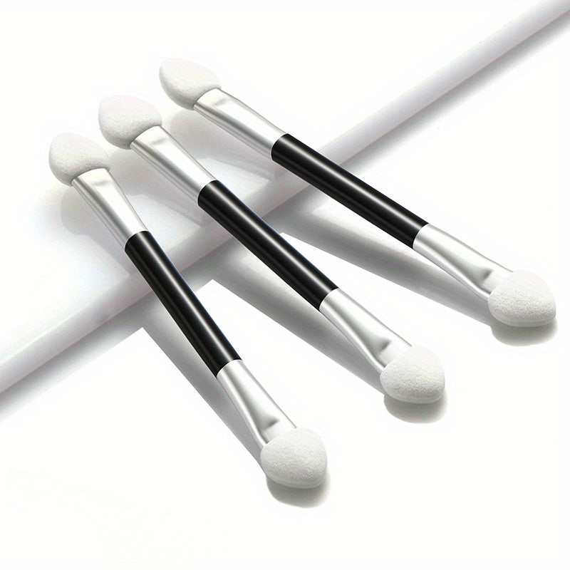4pcs Double Head Eyeshadow Applicators Makeup Brush Sponge