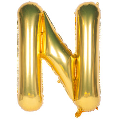 40in Golden Letter Balloons - Great for Parties!