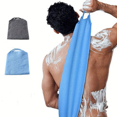 Exfoliating Back Scrubber Towel with Handles for Shower