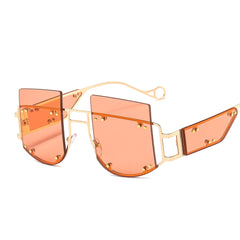 T850 Metal Punk Style Sunglasses For Men