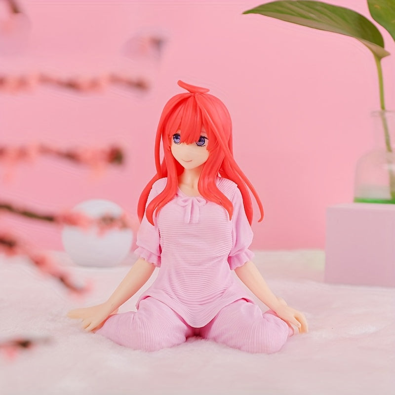 Pajama Girl Anime Model Figures Computer Case Decoration