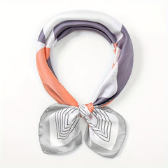70 Block Square Scarf Satin Neckerchief Bandana Head Wrap Hair Accessories