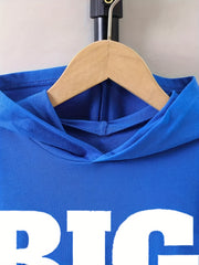 Boy's Big Brother Print Hoodie Casual Hooded Sweatshirt For Fall Winter