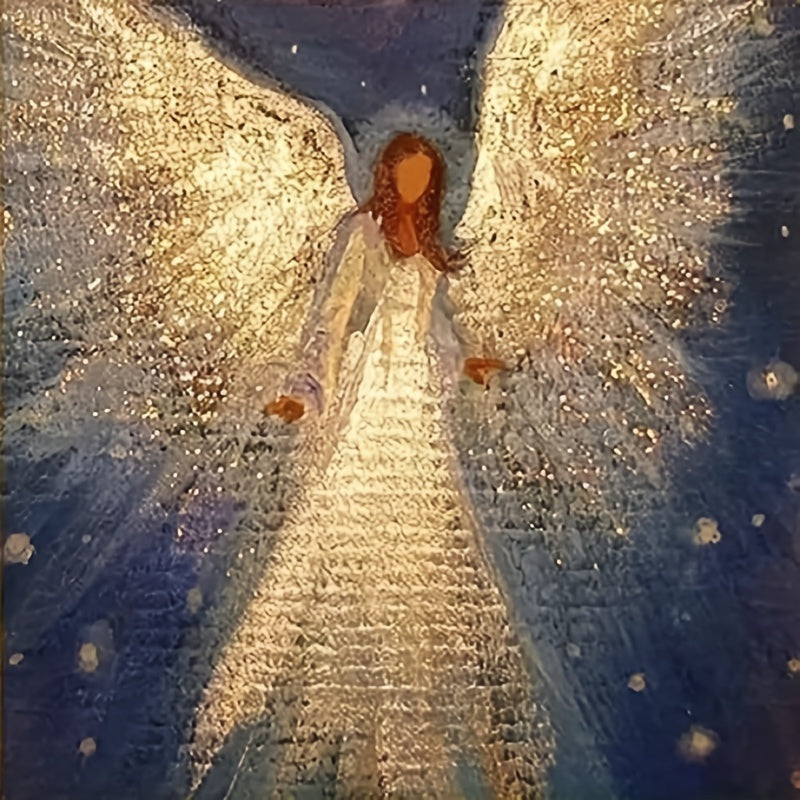 5D Diamond Painting Kit Angel Girl Full Round DIY Cross Stitch Art