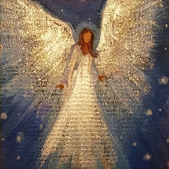 5D Diamond Painting Kit Angel Girl Full Round DIY Cross Stitch Art