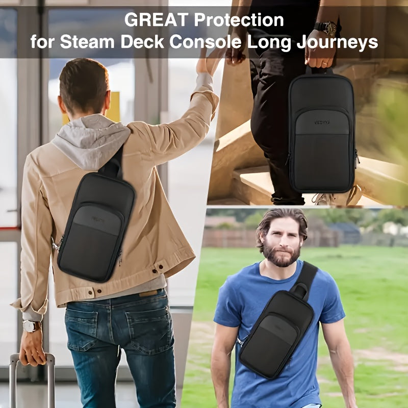 Game Console Storage Bag Protective Chest Crossbody Shoulder Backpack