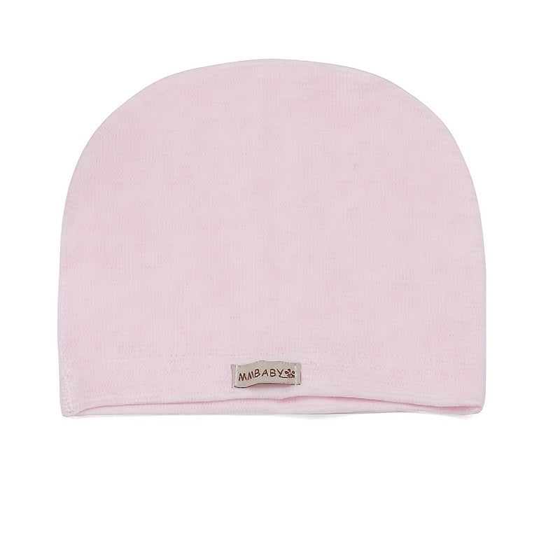 Newborn Baby Hat Unisex 100% Cotton Soft Lovely Hat For Infant Caps 6-12 Months