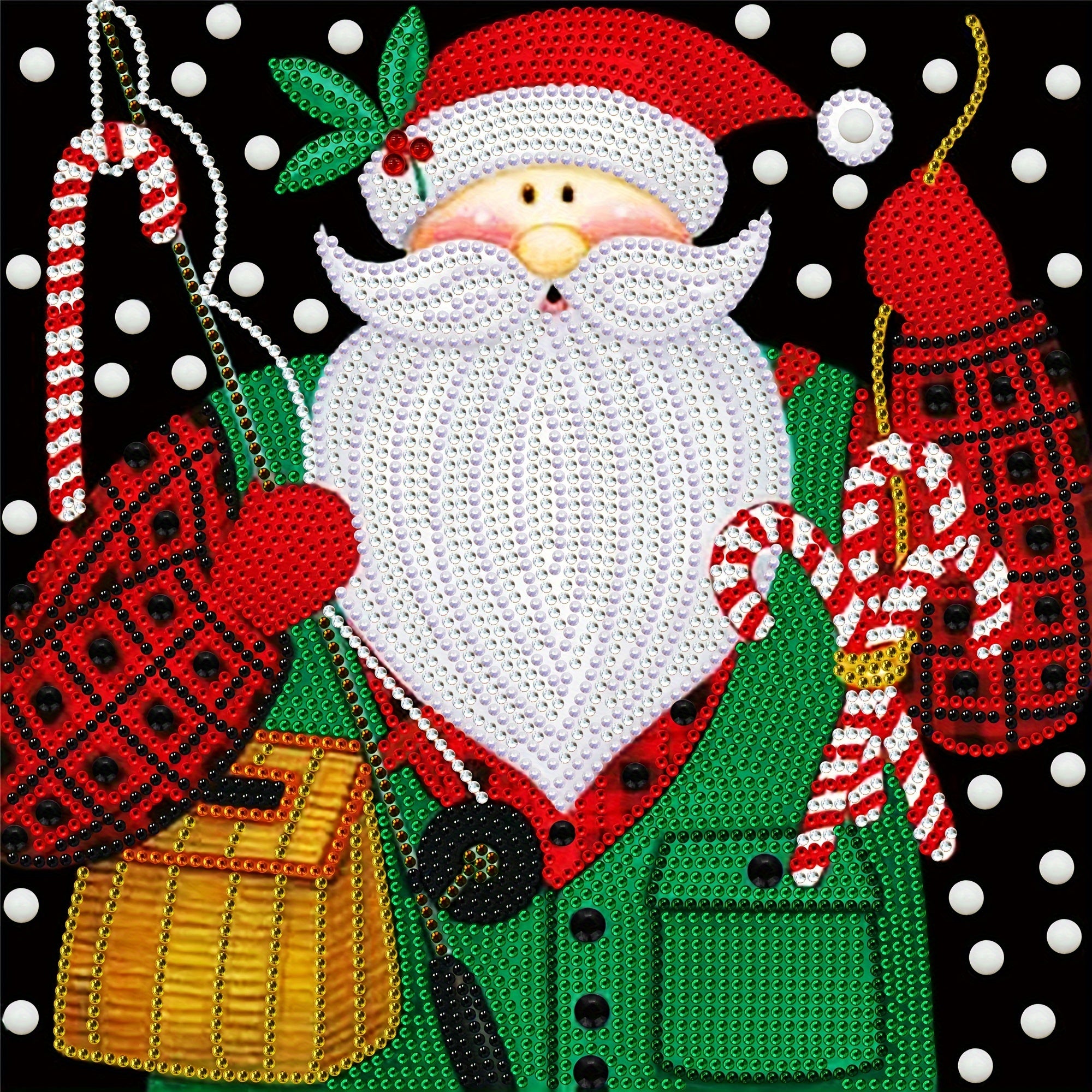 Santa Claus Pattern Special Shape Diamond Painting Kit