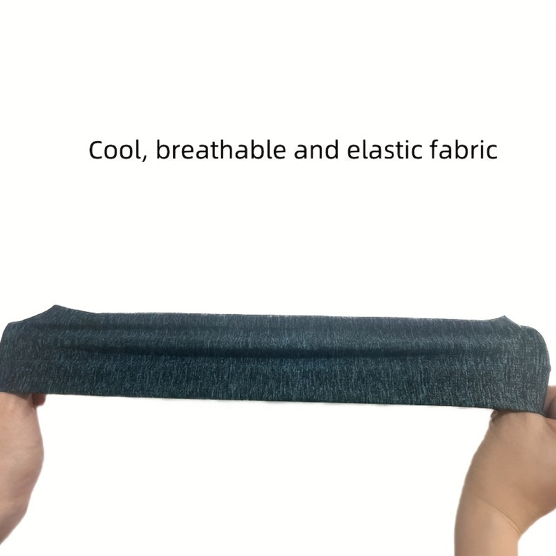 3pcs Elastic Sweat Absorbent Headbands for Men & Women