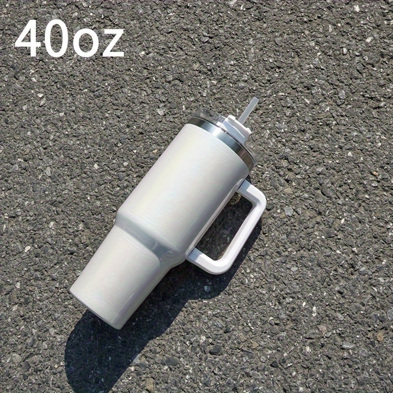 40oz Double-layer Insulated Water Cup Stainless Steel Leakproof Bottle
