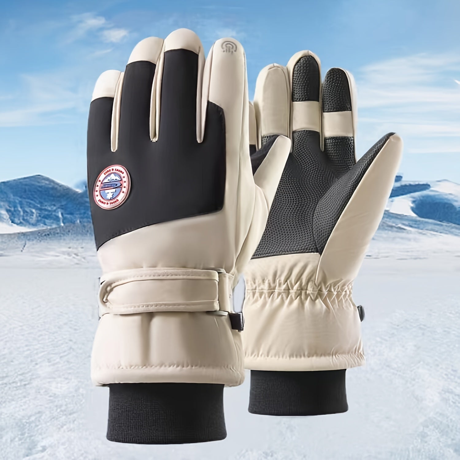 Winter Windproof Skiing Gloves Waterproof Touch Screen