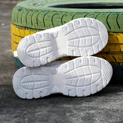 Solid Breathable Heighten Chunky Sneakers Casual Running Shoes