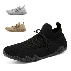 Men's Knitted Casual Shoes Non Slip Sneakers For Traveling
