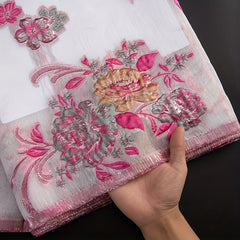 High Quality French Gilding Tulle Lace Fabric - African Brocade Jacquard Lace
