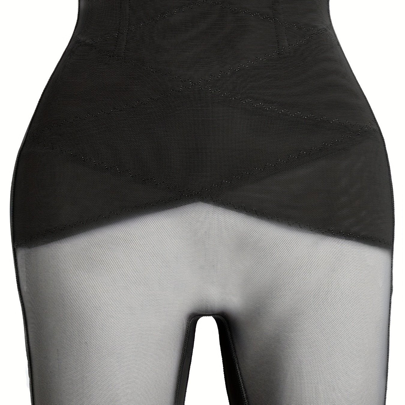 Tummy Control Butt Lifting Mesh Body Shaper Biker Shorts