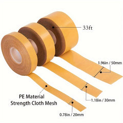 High Viscosity Double Sided Cloth Tape Waterproof