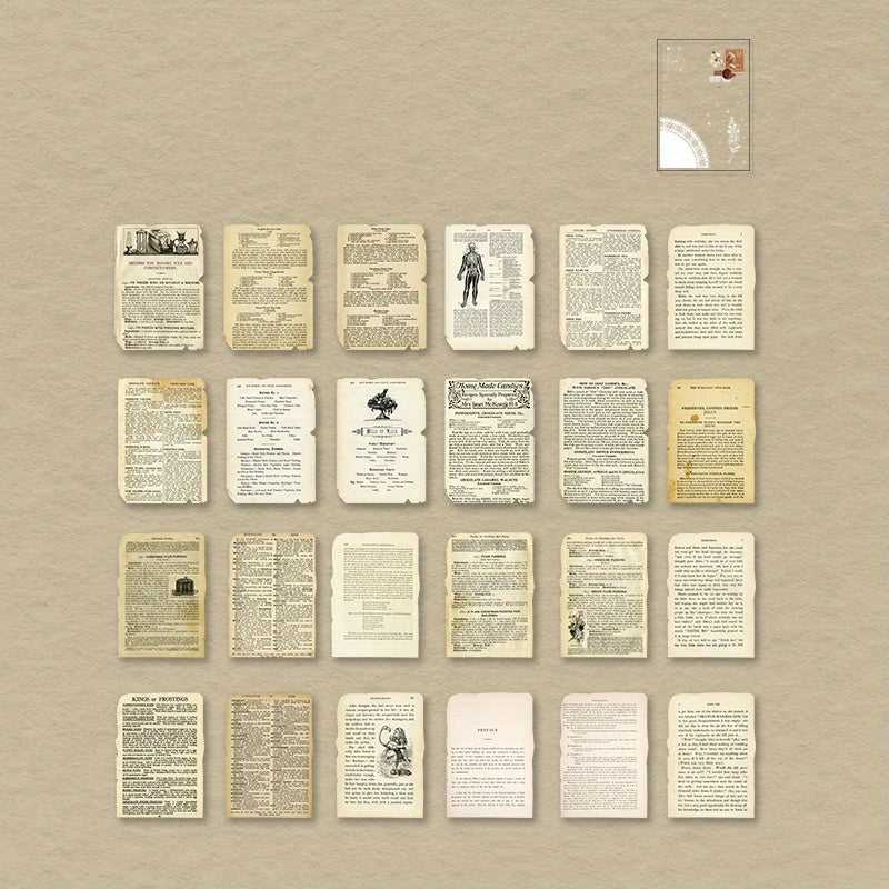 25pcs Music Score Journal Paper Memo Pad Decorative Stationery Scrapbooking DIY