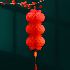 2pcs Hanging Lantern String for Home Decor