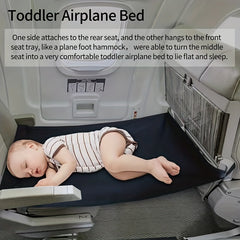 Kids Airplane Footrest Travel Bed Hammock