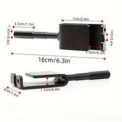 Ice Anchor Drill Adapter for Setting Up Ice Fishing Shelter Tent