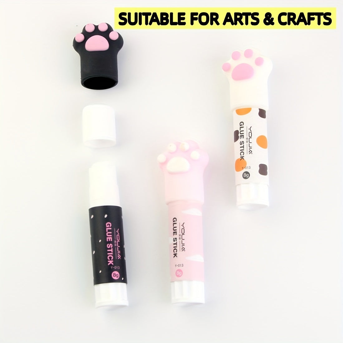Cat Claw Solid Glue Stick for Students & Office Supplies