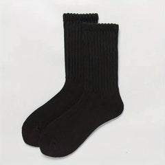 Women's Mid Tube Textured Socks Breathable Stockings