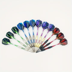12pcs Set Professional Steel Tip Darts with Nonslip Iron Barrel